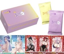 Senpai Goddess Haven 6 Anime Spicy Waifu Card 18 Pack Booster Box New picture