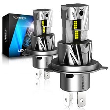 2PCS H4 9003 LED Headlight Bulbs High Low Beam Super Bright 6500K White NOVSIGHT picture