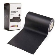 Adhesivo de cuero con parche de cinta de reparación de cuero para sofás, negro picture