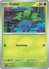 Oddish - 001/094 - Common (Near Mint) Phantasmal Flames - Grass Pokémon picture