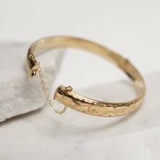 Vintage & Estate New Style 14k Yellow Gold Finish 7.5