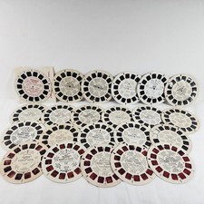 Vtg View Master Reels Lot Of 21 Mixed, Cartoon, Parade, Movies. All Disney picture