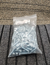 (QTY 200) BOLT DEPOT 342: Hex Bolts Zinc Plated Grade 5 Steel, 5/16