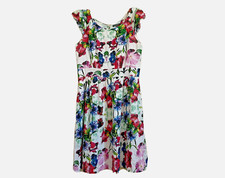 Emily and Fin for Modcloth Womens sz L Gloria Floral Fit & Flare Dress picture
