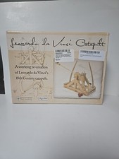 Leonardo Da Vinci Catapult Wooden Construction Craft Kit by Pathfinders  NIB picture