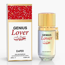 EMPER Genius Lover Eau de Parfum Spray 25 mL / 0.85 oz. Women's.**Made in UAE** picture