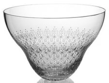 Rare Rosenthal Motif Romance  Crystal Serving Bowl 5.5” Tall X 8.5” Wide VTG picture