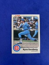 1983 Fleer Ryne Sandberg #507 RC rookie MINT or better pulled from pack CUBS picture