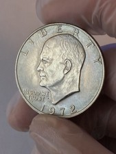 1972 Type 2 Eisenhower Dollar Toned picture