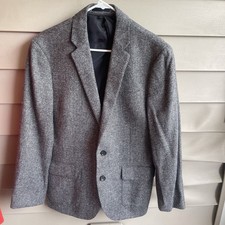 J.CREW Ludlow Herringbone Tweed Blazer Sport Coat Suit Size 40S Career Business picture
