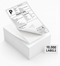 Thermal Direct Shipping Label Pack of 500-10000 4x6 Per Fanfold / Roll Labels picture