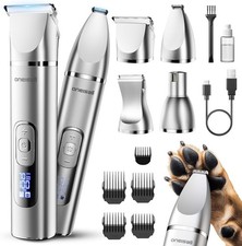 oneisall 4-in-1 Dog Grooming Kit: Paw Trimmer & Nail Grinder picture