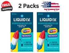 Liquid I.V. Firecracker Hydration Multiplier Electrolyte Drink Mix 6 Pack picture