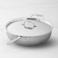All-Clad D5® Polished Stainless-Steel Essential Pan, 4-Qt./6-Qt. picture