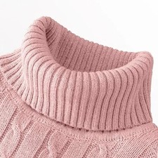 Men's Turtleneck Soft Sweater 2023 Warm Knitted Autumn/winter Pullover Jumper picture
