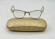 Vintage Artcraft Eyeglass Frames 12K GF Browline Aluminum USA 1950s picture
