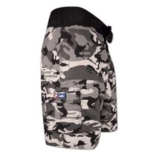 Pelagic Fish Camo Fishing Board Shorts Grey or Blue Fish Camo Color Size 32 - 40 picture