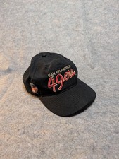 Vintage Sports Specialties San Francisco 49ers NFL Snapback Hat Black picture