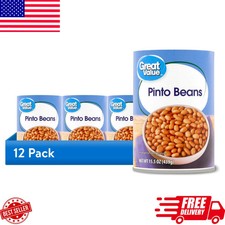 (12 pack) Great Value Pinto Beans, 15.5 oz picture