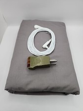 NEW Grounding Official Premium Earthing Fitted Twin Sheet 153 x 203 x 30cm Gray picture