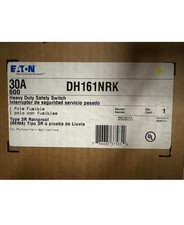 Eaton Heavy Duty Safety Switch 30 A DH161NRK Disconnect picture