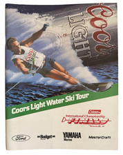 RARE 1988 1989 1990 Vintage Pro Water Ski Tour Program & Magazine Mega Lot of 5 picture