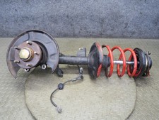 95-97 NISSAN GLORIA HY33 FRONT RIGHT SPINDLE KNUCKLE WHEEL HUB SHOCK STRUT OEM picture