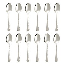 Oneida Belle Rose 18/8 Stainless Steel Teaspoon (Set of Twelve) picture