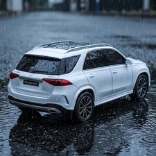 1/24 Mercedes-Benz GLE350 Alloy SUV Diecast Toy with Sound, Light & Pullback picture