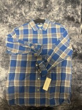 Sonoma Life + Style Men’s Plaid Button‑Down Shirt Size M Casual Classic picture