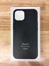 Authentic Original Apple iPhone 13 Silicone Case with MagSafe – Midnight  picture