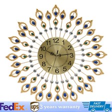 26.4'' Modern 3D Large Wall Clock Metal Watch Art Design Home Living Room Decor picture