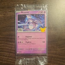 Pokemon TCG Mewtwo 063/128 30th Anniversary “What’s Your Favorite?” Sealed Promo picture