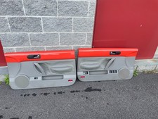 ⭐1998-2010 VW Volkswagen 'New Beetle' Door Panels Orange/Gray picture