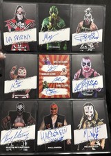 AAA Auto Card Lot wwe Mr Iguana La Parka Psycho Clown Pagano Lucha Libre picture
