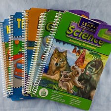 Lot of 5 LeapFrog LeapPad Interactive Books And Cartridges picture
