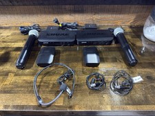 Shure BLX  Wireless Microphone Bundle 2 SM58 Handhelds + 2 Bodypacks 2 Recievers picture