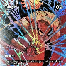Tangle (Borderless) - FOIL - MTG - Marvel Eternal-Legal - 0038 - MYTHIC ~ NM picture