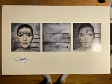 HR GIGER Art Print Lithograph Hand Signed BLONDIE Debbie Harry COA Photo KOO KOO picture
