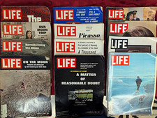 LIFE Magazine Vintage 1963-1964-1969 JFK Jr Assassination, Apollo 11 Moon, More picture