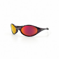 Oakley Eye Jacket x Brain Dead Purple Drip Prizm Red Sunglasses Y2K New picture