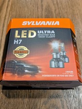 Sylvania H7 6000K LED Ultra Powersports & Fog Headlight Bulb (2 Pack) picture