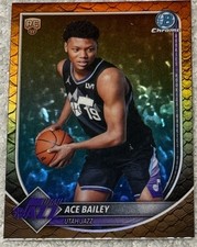 2025-26 Bowman - Chrome Ace Bailey #BCV-5 Reptilian Refractor (RC) picture