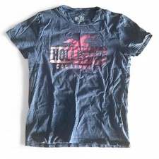 Hollister-co Men's navy blue T-shirt picture
