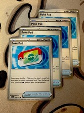 4 x PokePad - 081/088 or 198/217 - Pokemon TCG - NM picture