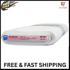 Pellon SF101 Shape-Flex Fusible medium weight woven Yard, Interfacing White picture