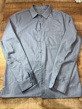 Men’s Lululemon Denim Style Button Up Dress Shirt (2774) picture