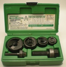 Greenlee Slug Buster Knockout Punch Set 7235BB 1/2