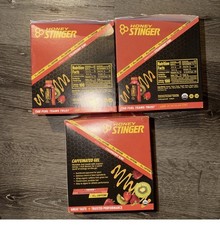 3 New 12 Pack Honey Stinger Strawberry Kiwi Energy Gel Total 36 Exp 7/28/27 picture