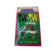 Vintage 1974 MAD Spy vs Spy Paperback by Prohias, 1st Printing picture